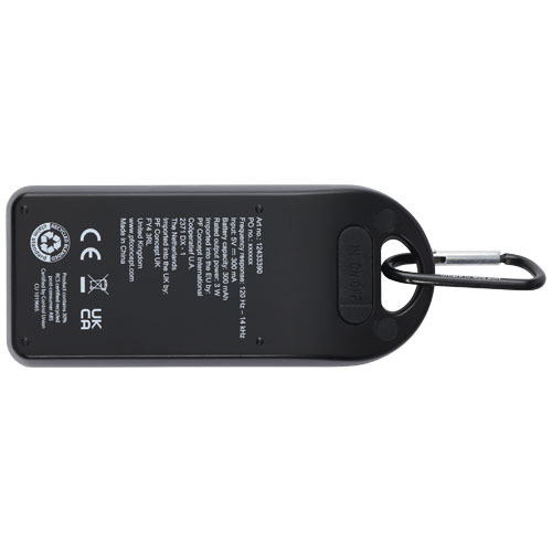 Omni głośnik Bluetooth® IPX4 o mocy 3 W z tworzyw sztucznych pochodzących z recyklingu z certyfikatem RCS Czarny 12433390 (4)