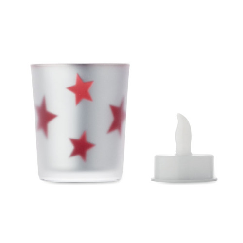 Świeczka tealight LED Czerwony CX1572-05 (6)