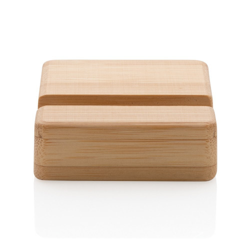 Bambusowy stojak na telefon Brązowy P301.359 (3)