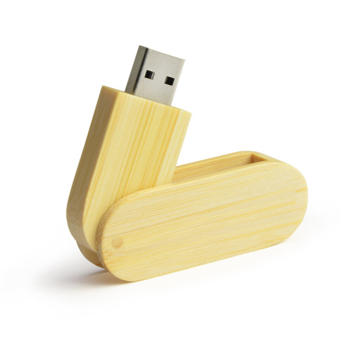 Pamięć USB bambusowa STALK 16 GB Naturalny 44072 (2)