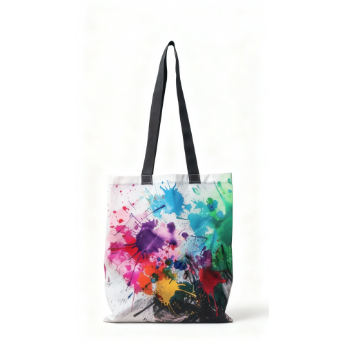 Torba fullprint z długimi uchwytami Wielokolorowy TGT5 