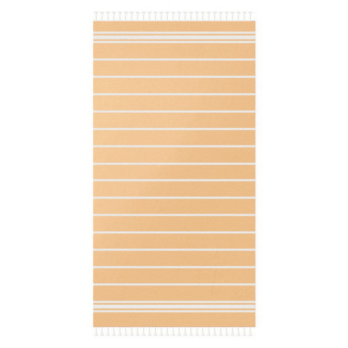 Bawełniany ręcznik hammam Pomarańczowy V8299-07 (1)
