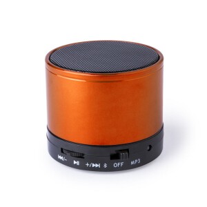 Głośnik bezprzewodowy 3W, radio pomarańczowy