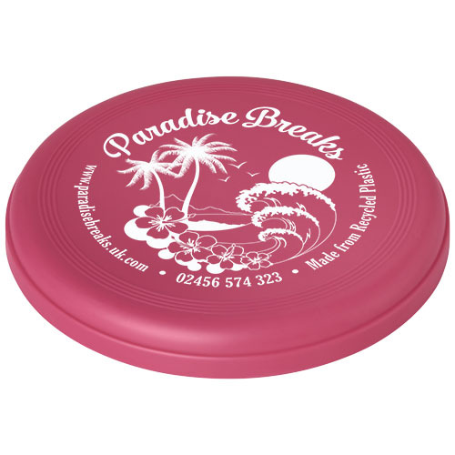 Crest frisbee z recyclingu Magenta 21024041 (1)