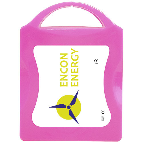 MyKit Zestaw Pierwszej Pomocy DIN Przezroczysta magenta 1Z253105 (1)
