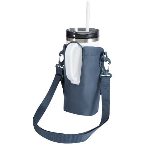 Trip Aware™, torba na butelki wykonana z materiałów z recyklingu, 2 l Hale Blue 12076555 (5)
