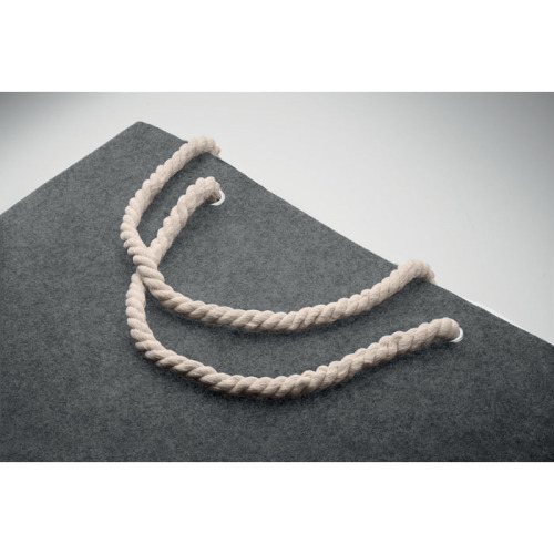 Filcowa torba plażowa RPET Szary MO2416-07 (4)