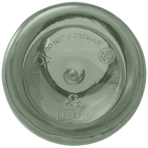 Oregon butelka na wodę o pojemności 400 ml z karabińczykiem wykonana z tworzyw sztucznych pochodzących z recyklingu z certyfi Melanż zielony 10077862 (3)