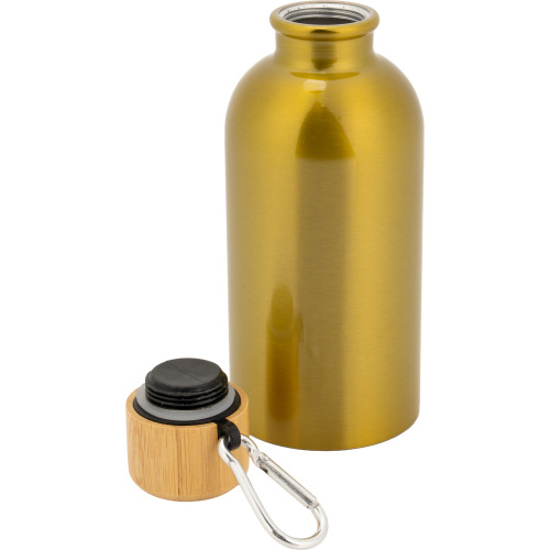 Butelka metalowa 400 ml MARILYN żółty 8497208 (2)