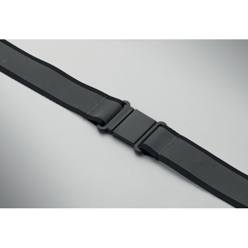 Odblaskowa smycz RPET Czarny MO2825-03 (6)