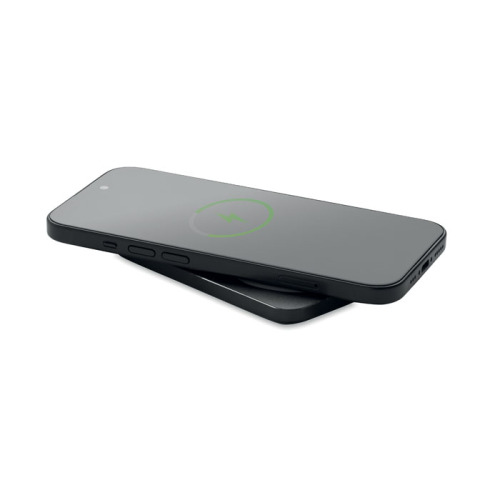 Smukły magnetyczny powerbank 20W Czarny MO3178-03 (5)
