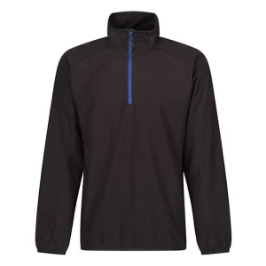 Polar Męski Mikropolar z Recyklingu - Black & Lime