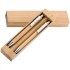 Zestaw piśmienniczy drewniany PORT-AU-PRINCE brązowy 064001 (2) thumbnail