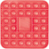Zabawka push bubble pop-it SPENCER Czerwony 9314605 (3) thumbnail