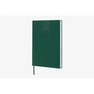Kalendarz książkowy A5 dzienny Classic Bright Zielony