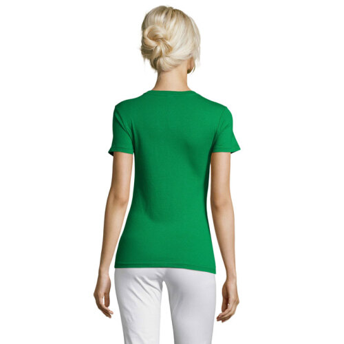 REGENT Damski T-Shirt 150g Zielony S01825-KG-L (1)