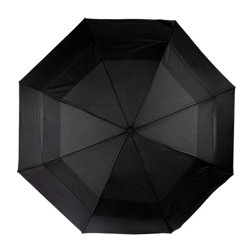 Parasol sztormowy 27" Swiss Peak AWARE™ RPET Czarny P850.331 (9)