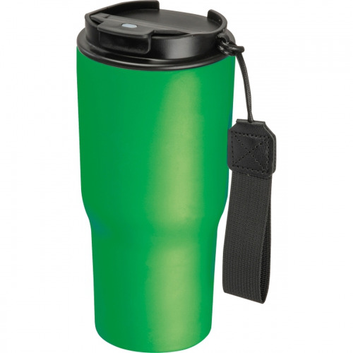 Kubek termiczny 550 ml ze stali z recyklingu DANA Zielony 8523909 
