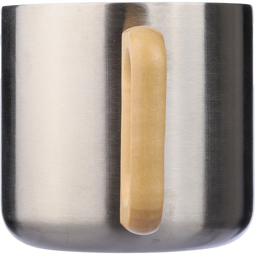 Kubek 400 ml ze stali nierdzewnej z recyklingu Srebrny VA452-32 (3)