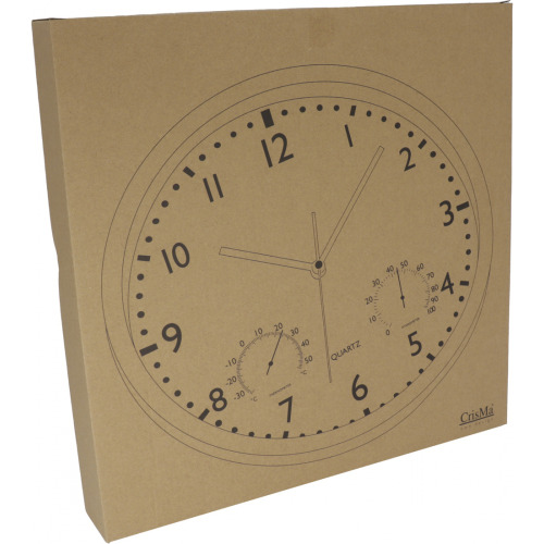 Zegar ścienny CrisMa LUIZA Czarny 4345003 (9)