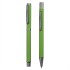 Zestaw piśmienny, długopis i pióro kulkowe zielony V1957-06 (1) thumbnail