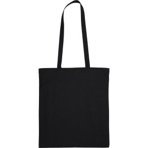 Torba z bawełny organicznej z długimi uszami 180 g/m2 BRANSLEY Czarny