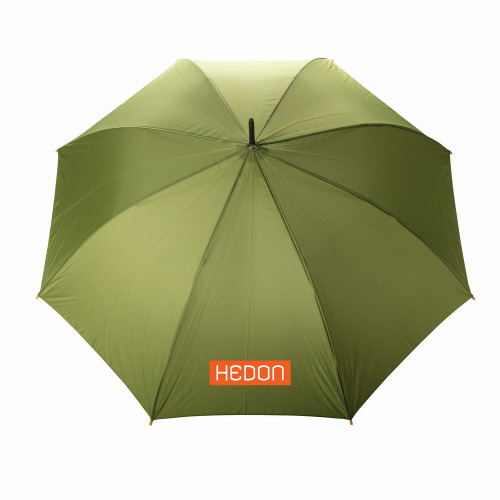Bambusowy parasol automatyczny 27" AWARE™ RPET Zielony P850.667 (4)