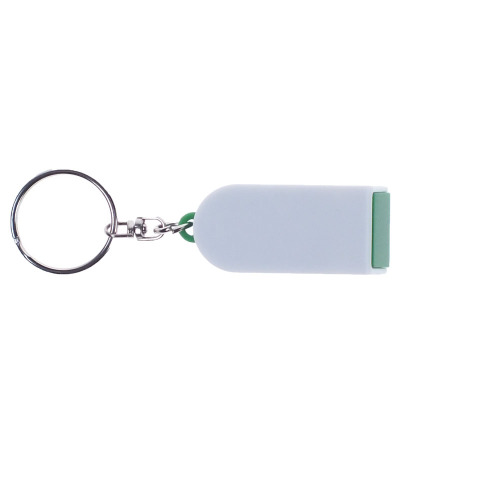 Brelok, czyścik do ekranu, stojak na telefon Zielony V8433-06 (3)