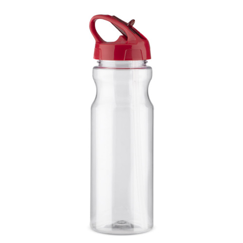 Bidon ze słomką TRANCE 700 ml Czerwony 16216-04 