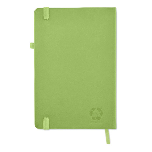 Notes A5 z recyklingowanego PU Lime MO6835-48 (8)