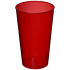 Kubek Arena o pojemności 375 ml wykonany z tworzywa sztucznego Czerwony przezroczysty 21003715  thumbnail