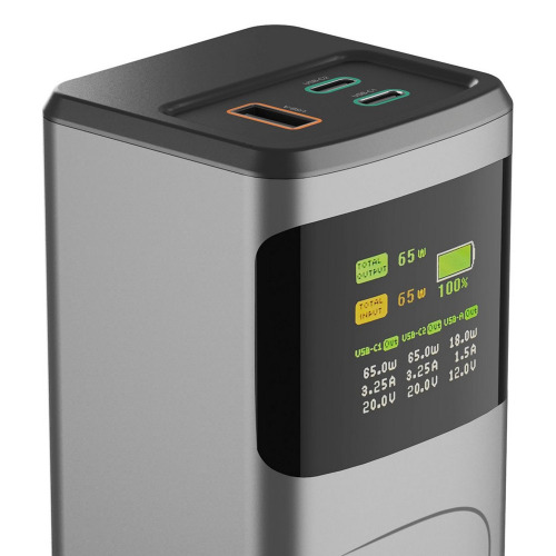 Power bank 20000 mAh Hama High Power 65W Grafitowy VH028-15 (4)