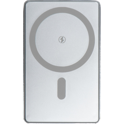 Power bank 5 000 mAh z ładowarką indukcyjną Magsafe DONETSK Szary 395807 (4)