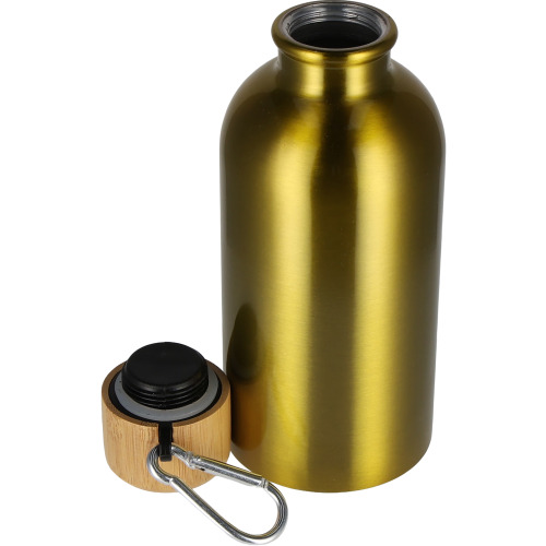 Butelka metalowa 400 ml MARILYN żółty 8497208 (4)