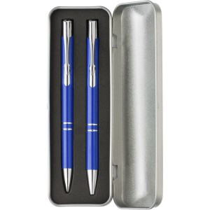 Zestaw piśmienny, długopis i ołówek mechaniczny niebieski