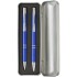 Zestaw piśmienny, długopis i ołówek mechaniczny niebieski V1956-11  thumbnail