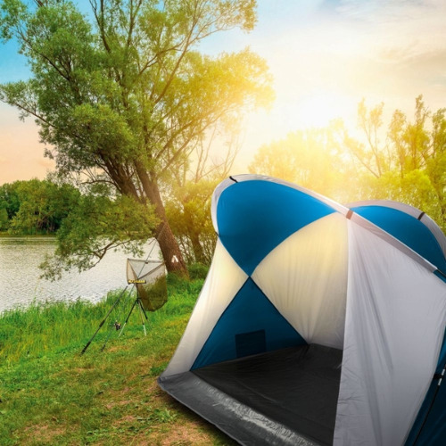Namiot plażowy KERKINI Schwarzwolf Niebieski F4801700AJ304 (7)
