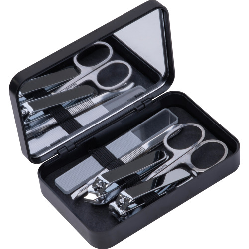 Zestaw do manicure STACY Czarny 7550003 (9)