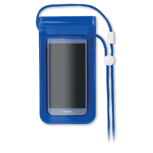 Wodoodporne etui na smartfon przezroczysty niebieski MO8782-23 (1)