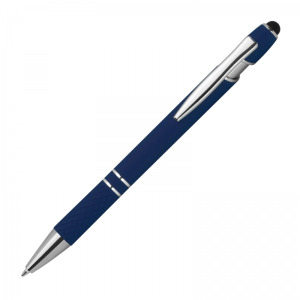 Długopis aluminiowy touch pen HERMANN Granatowy