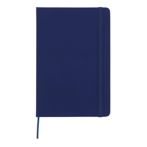 Notatnik A5 PU z kartkami papieru w kropki Ciemnoniebieski LT92064-N0010 
