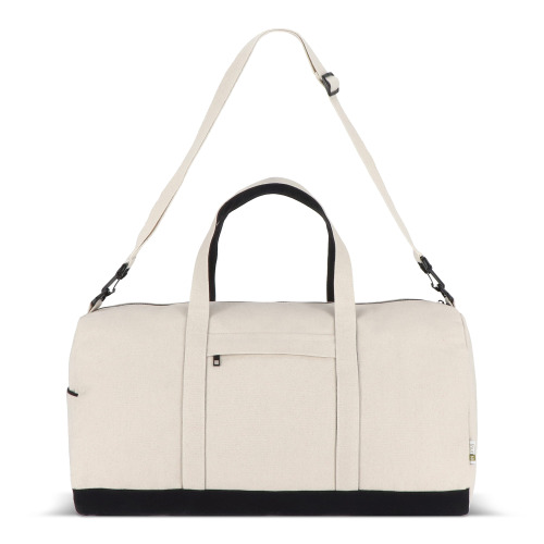 Torba podróżna/sportowa InSideOut Reuuz Canvas 28 x 56 x 28 cm Beżowy / czarny LT57113-N5502 (3)