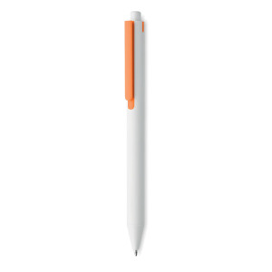 Długopis z przyciskiem z ABS pomarańczowy