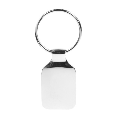 Prostokątny brelok do kluczy | Tristian Srebrny V2029-32 (3)