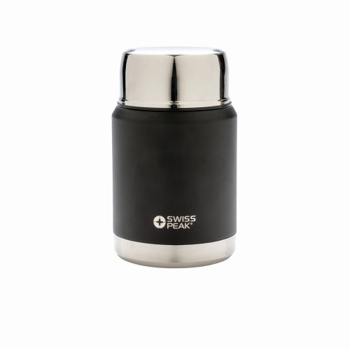 Próżniowy pojemnik na żywność 500 ml Swiss Peak Elite Czarny P432.981 