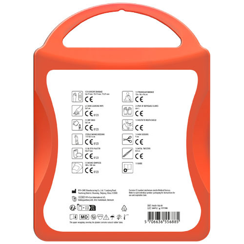 MyKit Pierwsza Pomoc. Zestaw Premium/ Średni Przezroczysty czerwony 1Z259004 (3)