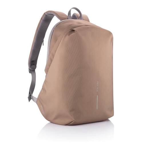 Bobby Soft, plecak na laptopa 15,6", chroniący przed kieszonkowcami, wykonany z RPET brązowy V0998-16 