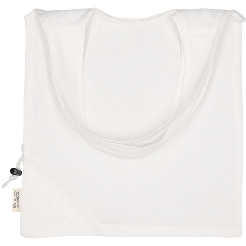 Torba bawełniana z recyklingu 118 g/m2 MODENA Biały 526206 (2)