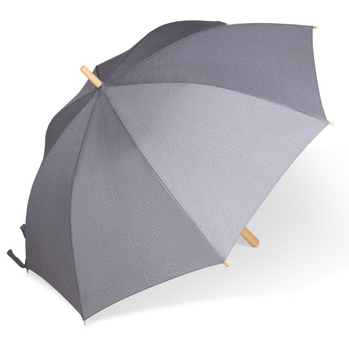 Składany parasol 25” z plastiku z recyklingu Szary LT97114-N0061 