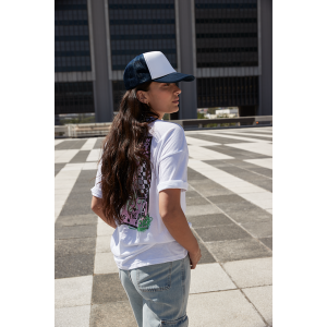 Czapka Trucker Poliester 5 Paneli - Black & Black